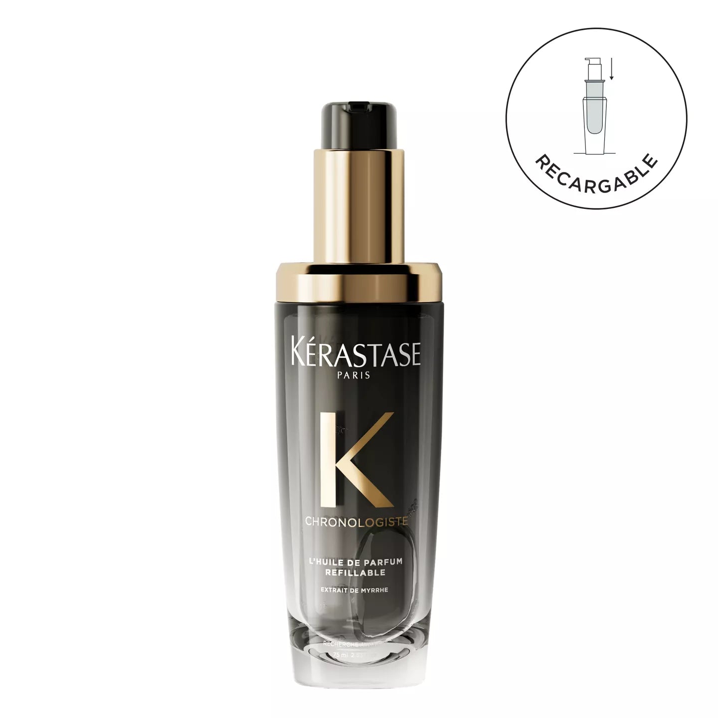 PERFUME CAPILAR REVITALIZANTE EN ACEITE RECARGABLE