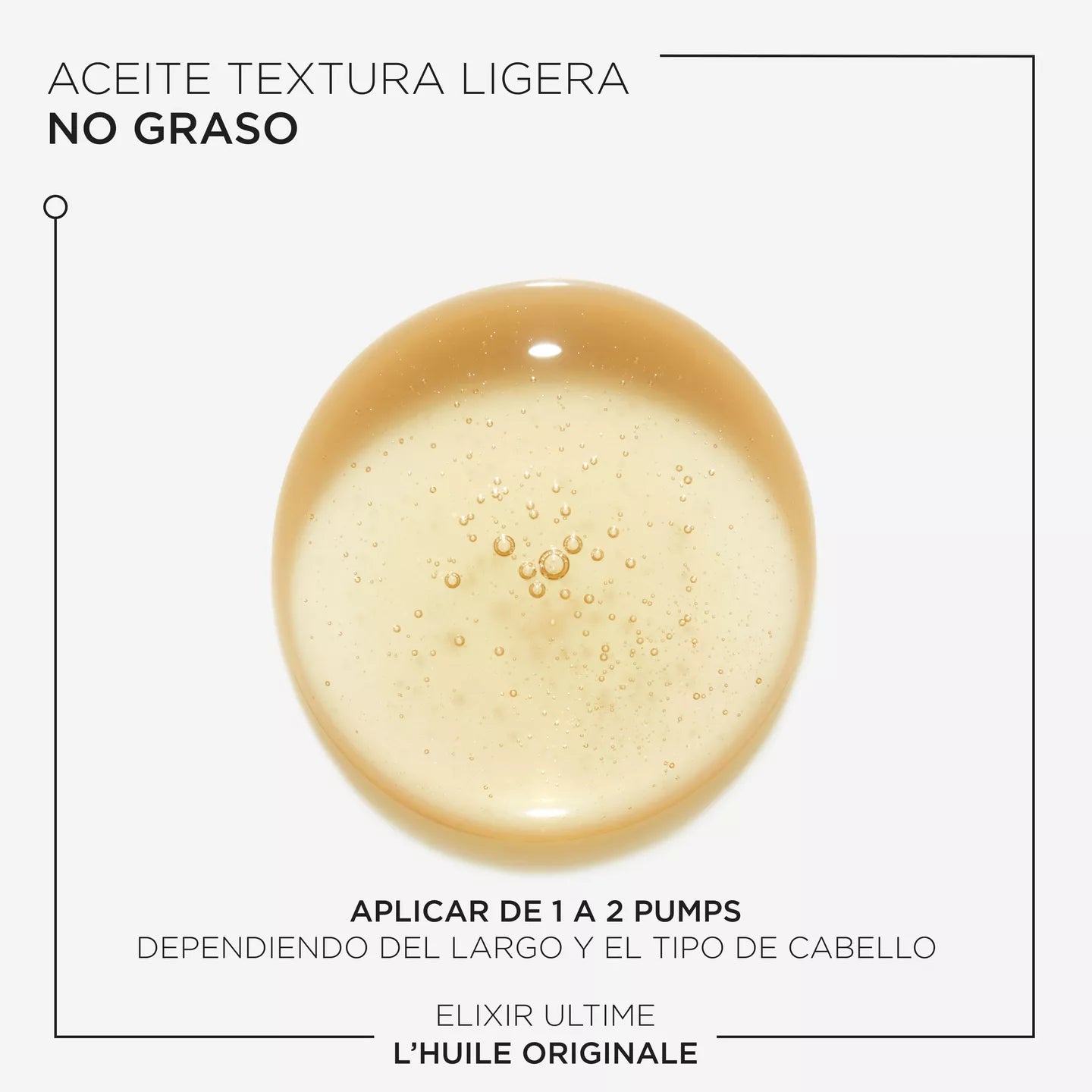 ACEITE ELIXIR ULTIME L’HUILE ORIGINAL RECARGABLE